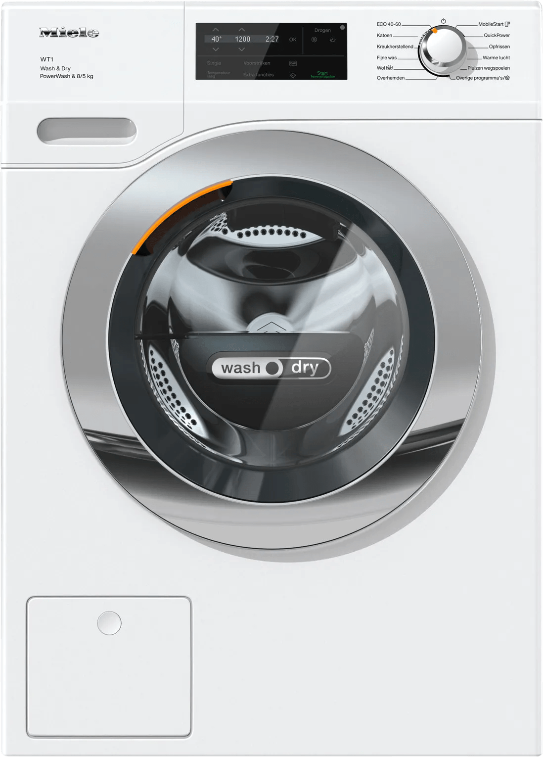 Miele wti 370 wpm - 8/5kg 1 Miele wti 370 wpm - 8/5kg