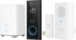 Eufy video doorbell battery set + chime 2 874259