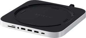 Satechi aluminum mac mini stand hub zilver 2 883274