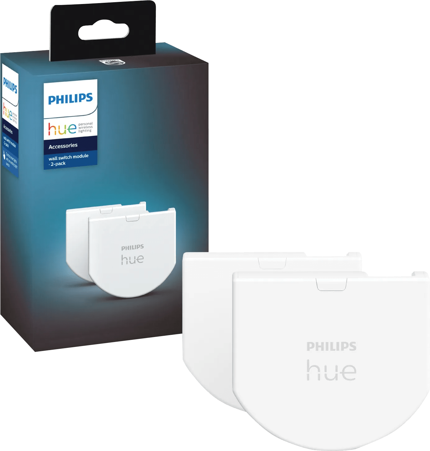 Philips hue wandschakelaarmodule duo-pack 1 Philips hue wandschakelaarmodule duo-pack