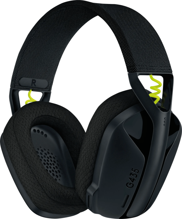 Logitech G435 LIGHTSPEED Wireless Gaming Headset Zwart