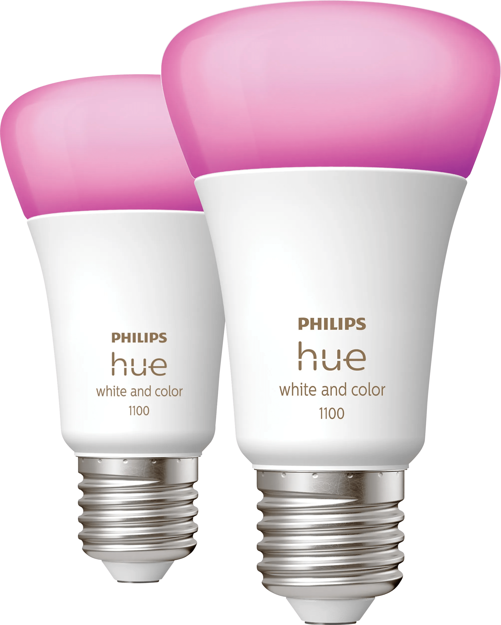 Philips hue white and color e27 1100lm 2-pack 1 Philips hue white and color e27 1100lm 2-pack