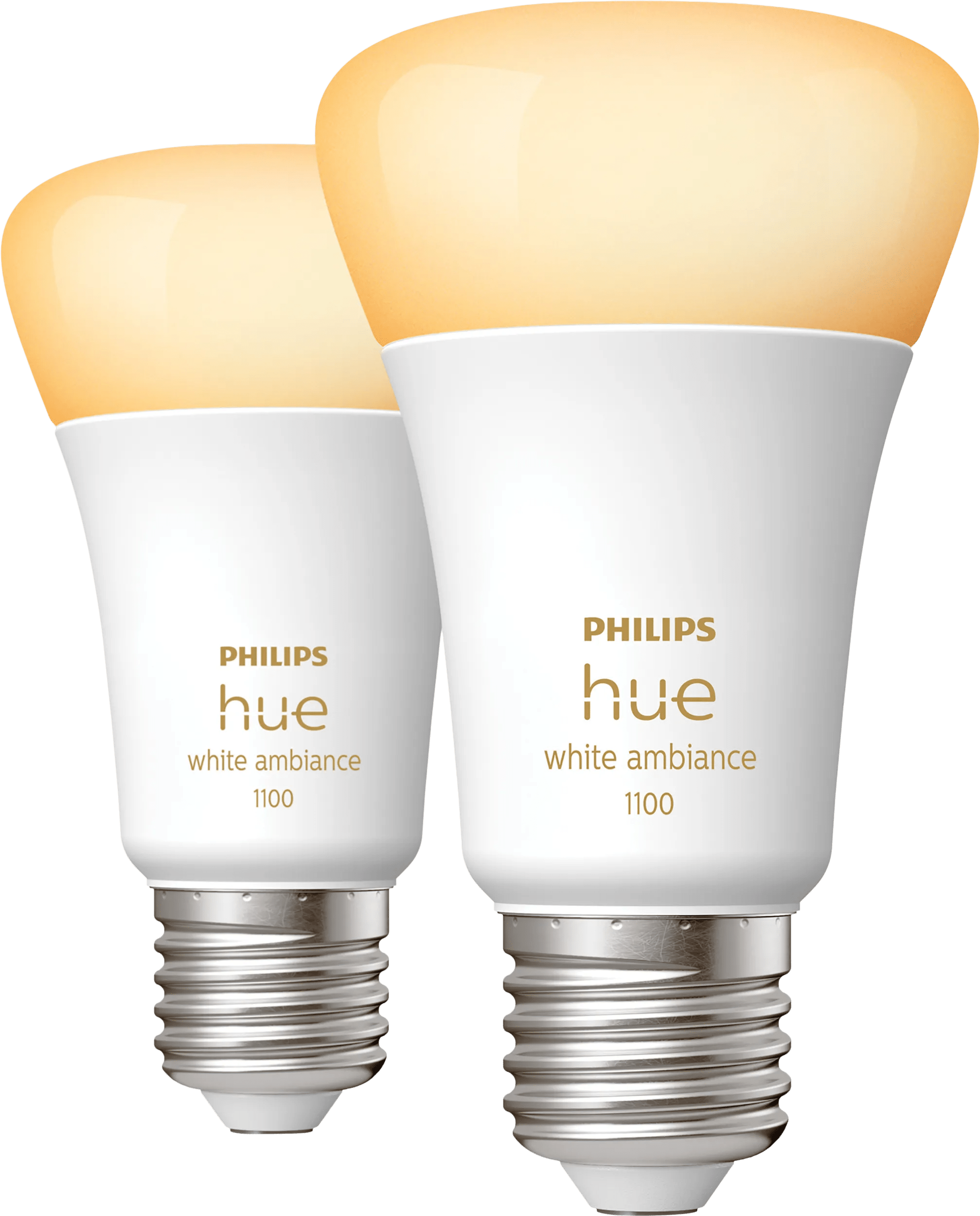 Philips hue white ambiance e27 1100lm duo pack 1 Philips hue white ambiance e27 1100lm duo pack