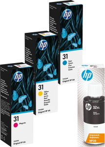 Hp 32xl + hp31 inktflesjes combo pack 2 892664