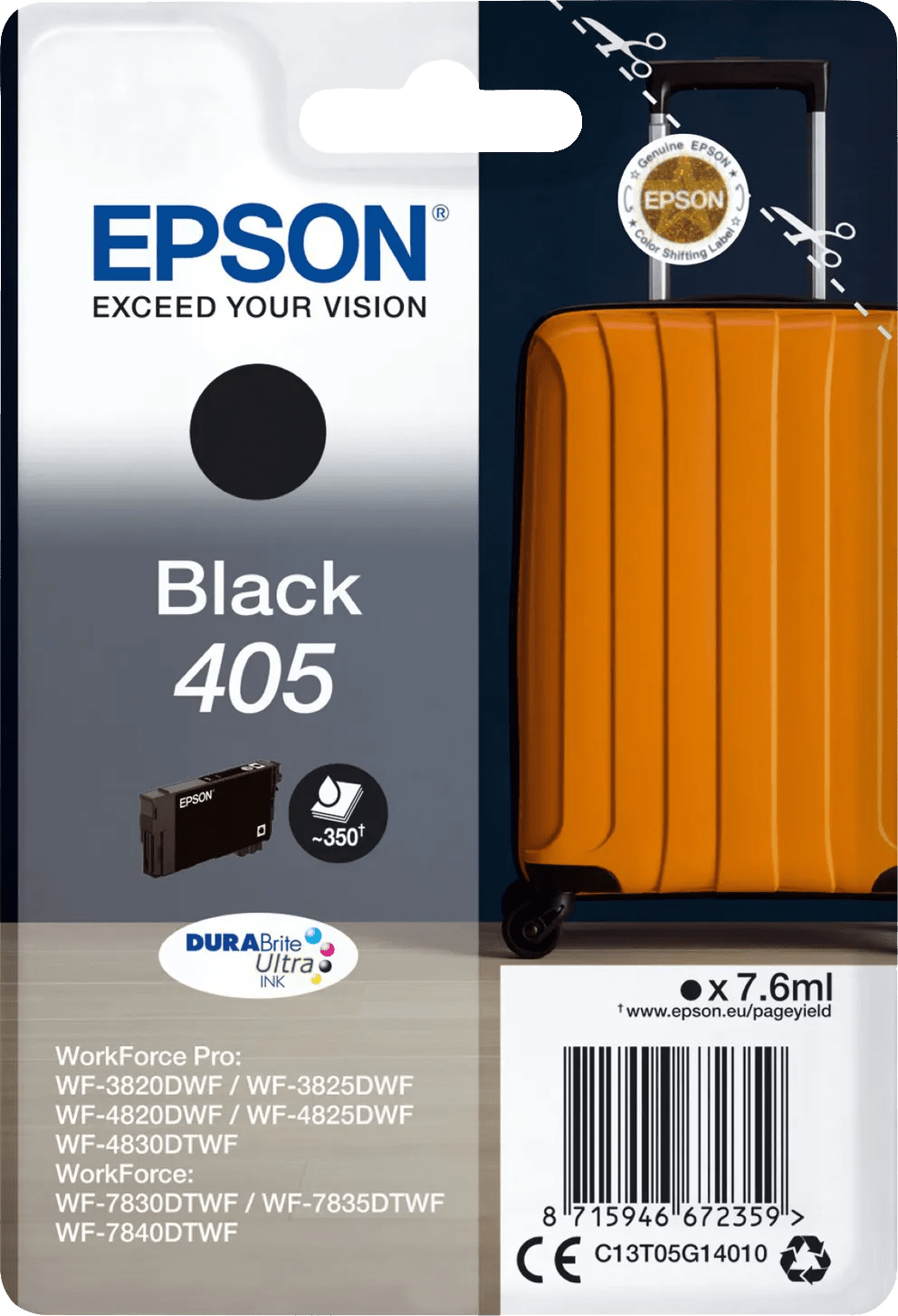 Epson cartridge zwart 405 1 Epson cartridge zwart 405