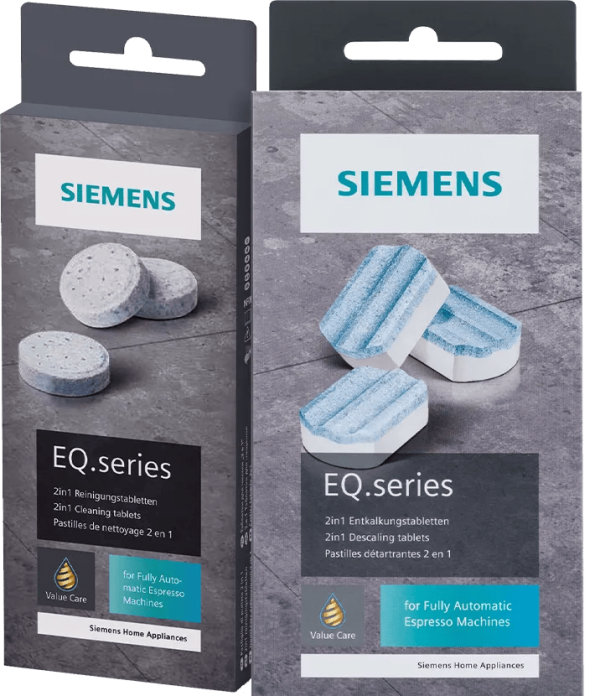 Siemens Ontkalkingstabletten + Reinigingstabletten