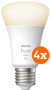 Philips hue white e27 800lm 4-pack 2 899788