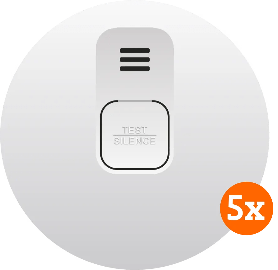 Elro blue line cbfs58r koppelbare rookmelder 5-pack (10 jaar) 1 Elro blue line cbfs58r koppelbare rookmelder 5-pack (10 jaar)
