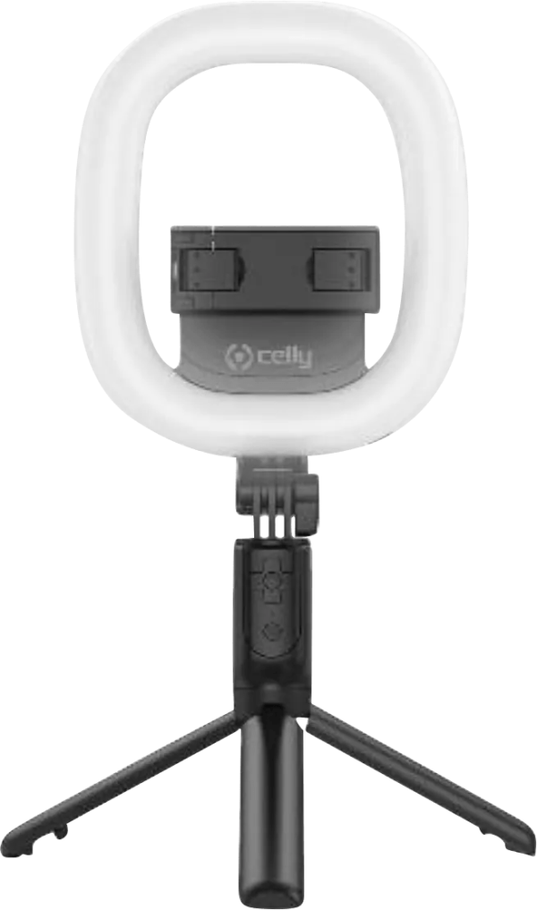 Celly Ring Light Tripod Compact Bluetooth