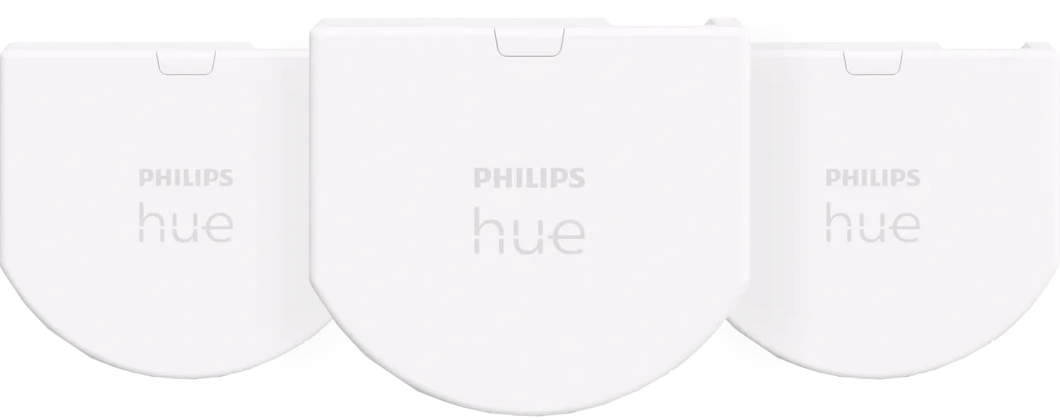 Philips hue wandschakelaarmodule 3-pack 1 Philips hue wandschakelaarmodule 3-pack