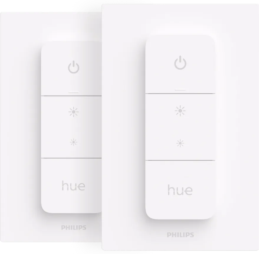 Philips hue draadloze dimmer switch 2-pack 1 Philips hue draadloze dimmer switch 2-pack
