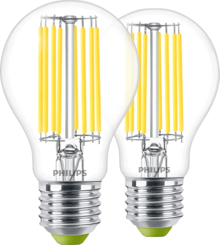 Philips led filament lamp - 4w - e27 - warm wit licht 2-pack 1 Philips led filament lamp - 4w - e27 - warm wit licht 2-pack