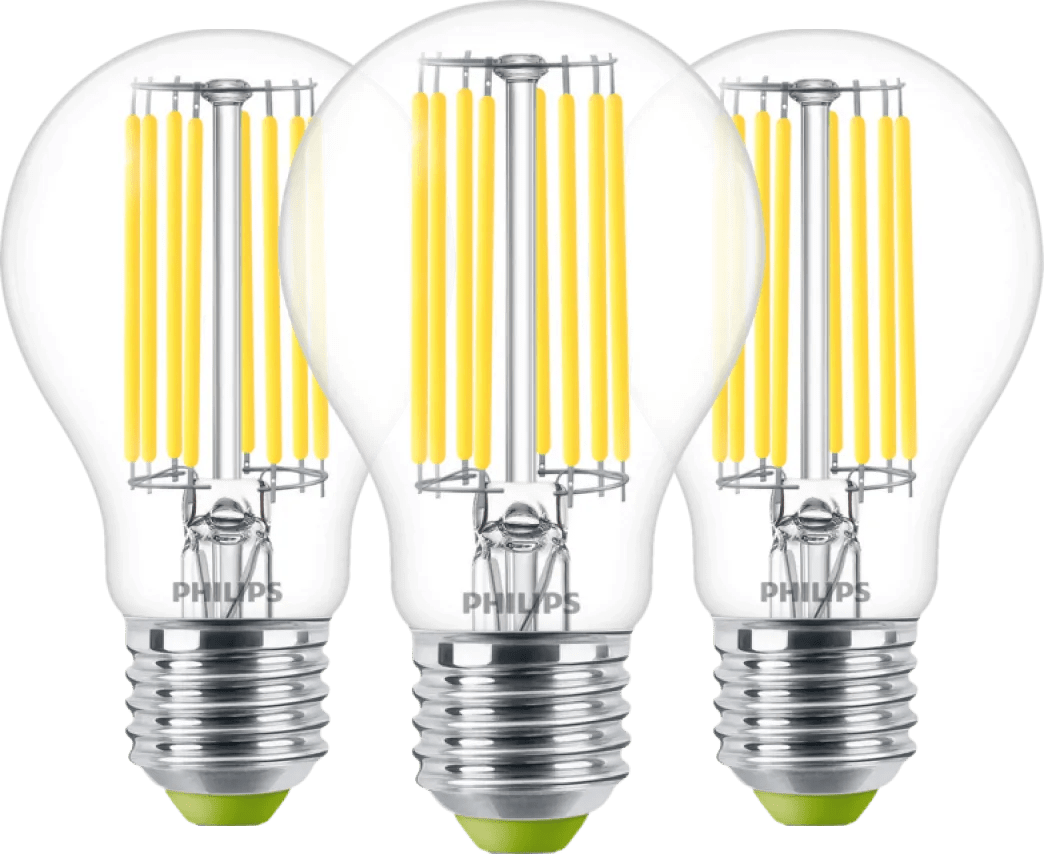 Philips led filament lamp - 4w - e27 - warm wit licht 3-pack 1 Philips led filament lamp - 4w - e27 - warm wit licht 3-pack