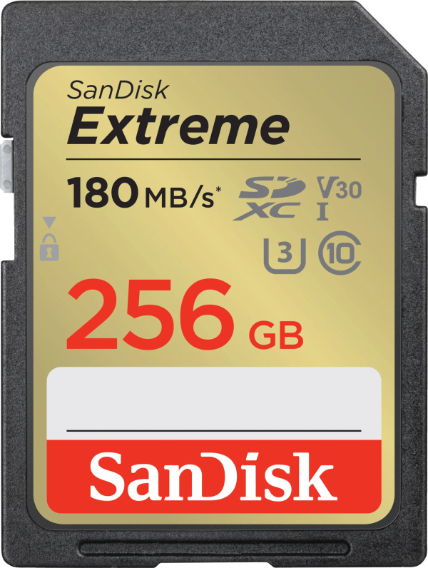 SanDisk SDXC Extreme 256GB 130MB/s