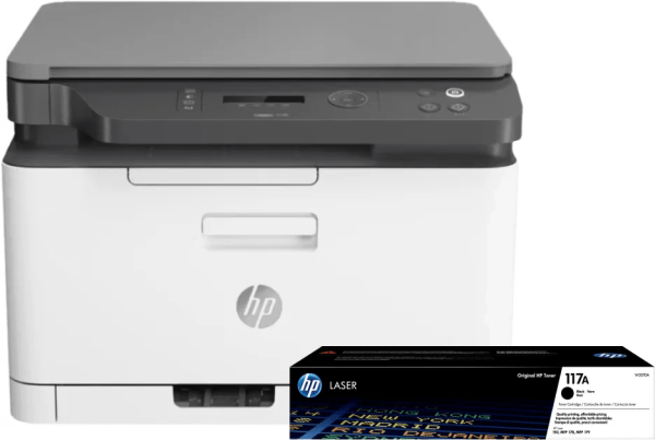 HP Color Laser MFP 178nw + 1 extra zwarte toner