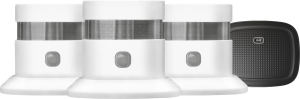 Klikaanklikuit rookmelder zsdr-850 (3 jaar) 3-pack + smart bridge 2 912264