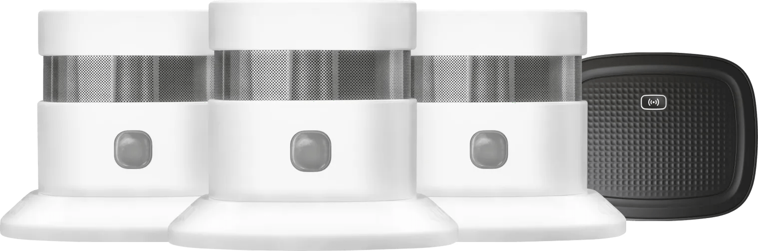 Klikaanklikuit rookmelder zsdr-850 (3 jaar) 3-pack + smart bridge 1 Klikaanklikuit rookmelder zsdr-850 (3 jaar) 3-pack + smart bridge