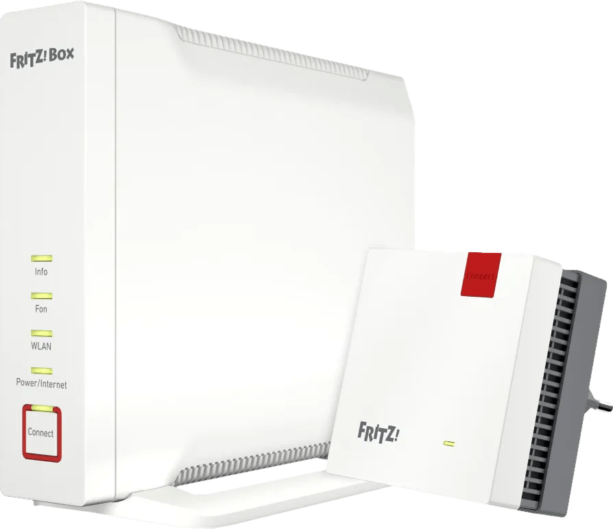 Avm fritz! Box 4060 + fritz! Repeater 1200 ax 1 Avm fritz! Box 4060 + fritz! Repeater 1200 ax
