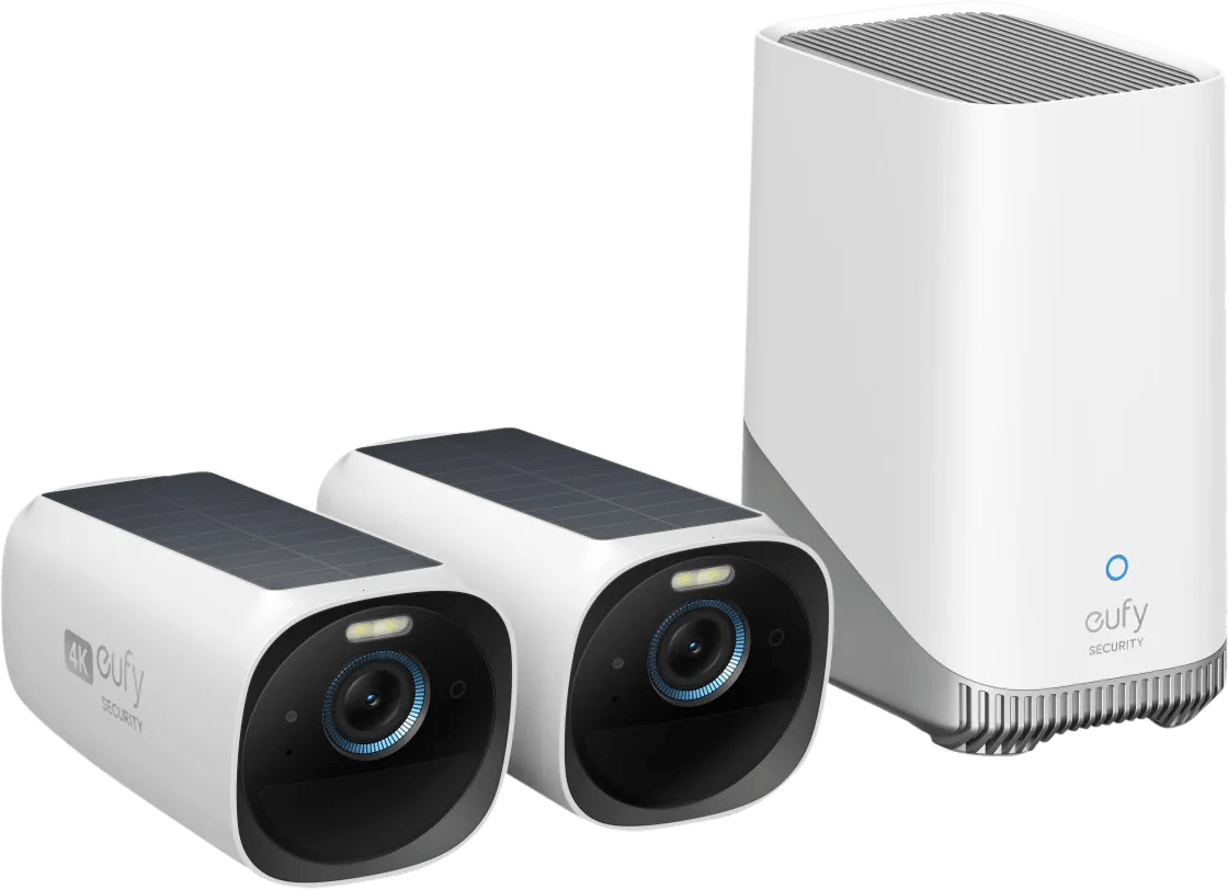 Eufycam 3 duo pack + homebase 1 Eufycam 3 duo pack + homebase