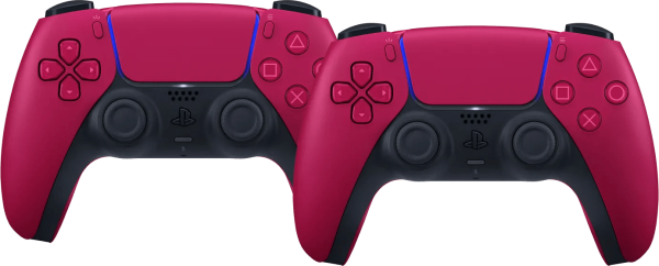 Sony Playstation 5 DualSense Draadloze Controller Cosmic Red Duo Pack