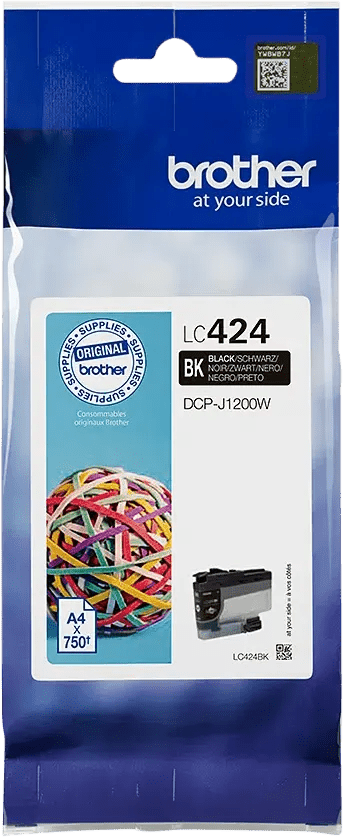 Brother LC-424 Cartridge Zwart