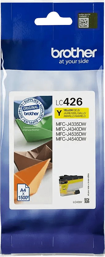 Brother LC-426 Cartridge Geel