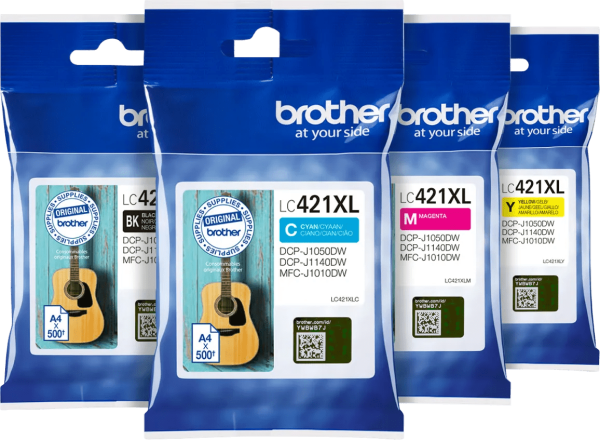 Brother LC-421XL Cartridge Combo Pack