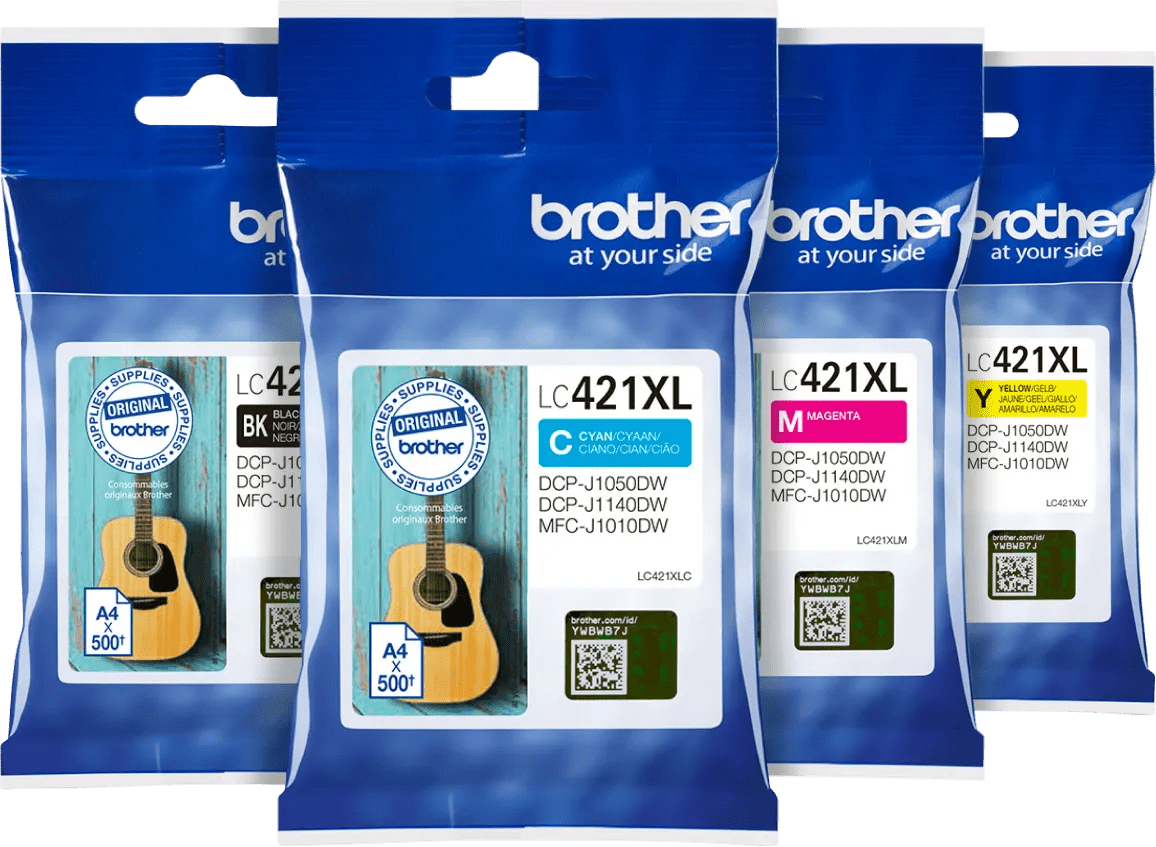 Brother lc-421xl cartridge combo pack 1 Brother lc-421xl cartridge combo pack