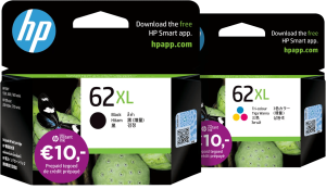 Hp 62xl cartridge combo pack 2 916589