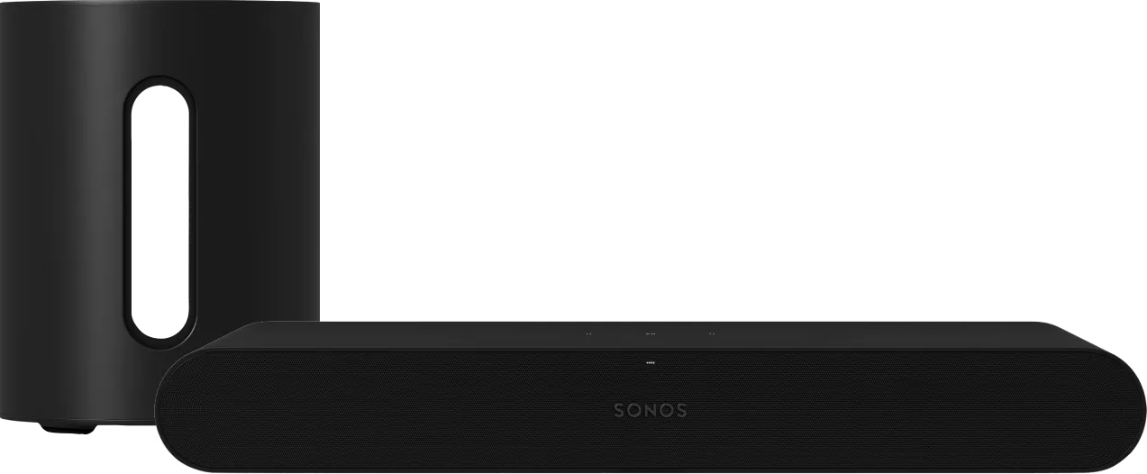 Sonos ray 3. 1 + sub mini zwart 1 Sonos ray 3. 1 + sub mini zwart