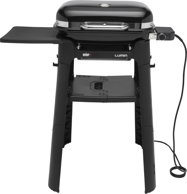 Weber Lumin Zwart met Onderstel