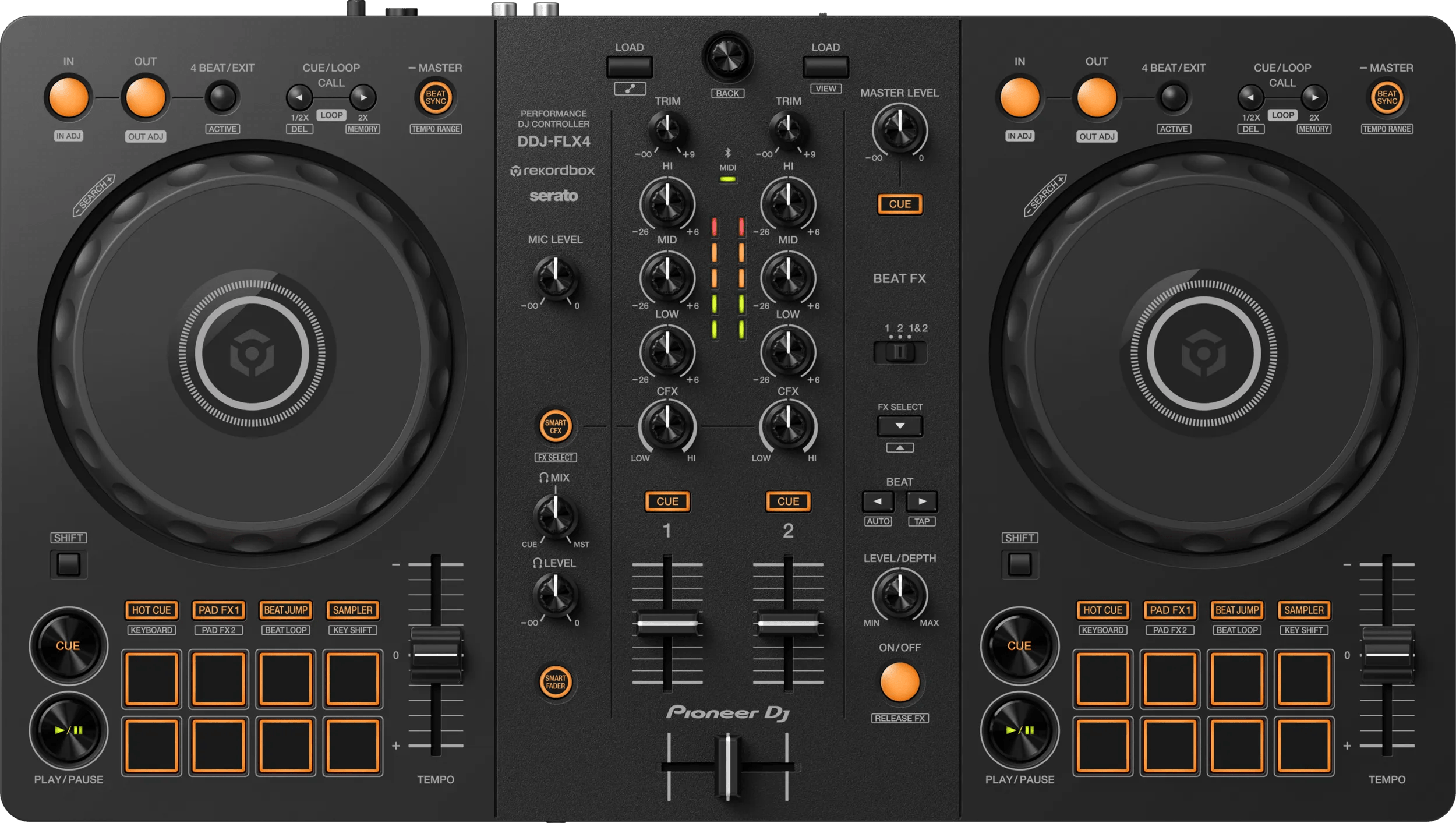 Pioneer dj ddj-flx4 1 Pioneer dj ddj-flx4