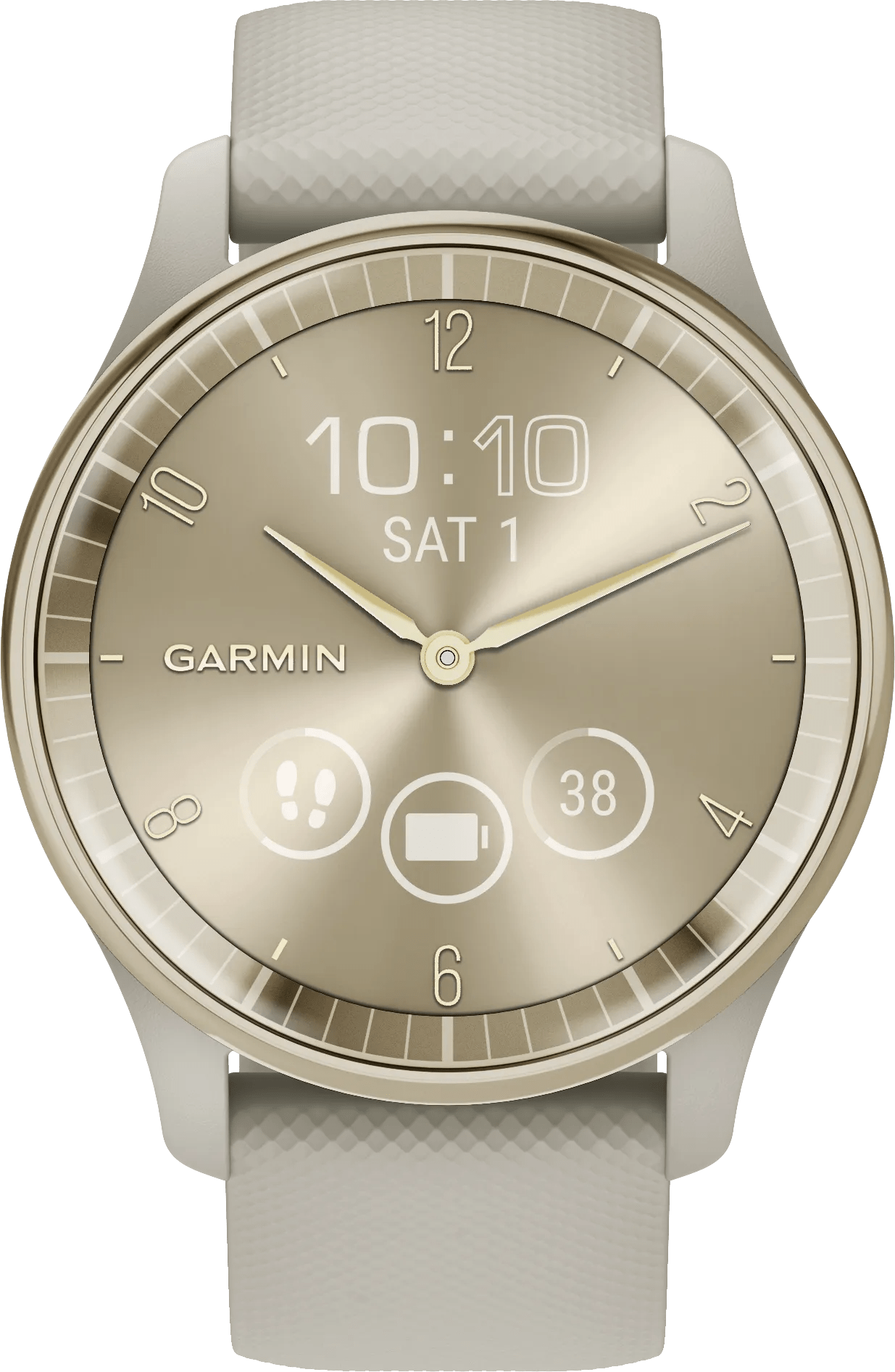 Garmin vivomove trend goud/grijs 1 Garmin vivomove trend goud/grijs