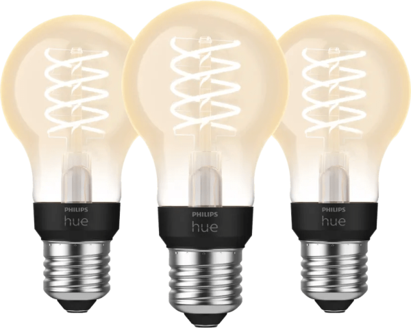 Philips Hue Filamentlamp White Standaard E27 - 2023 - 3-pack