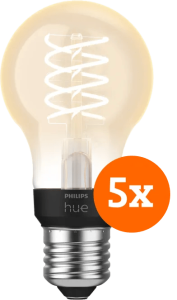 Philips hue filamentlamp white standaard e27 - 2023 - 5-pack 2 922738