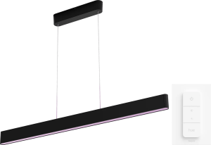 Philips hue ensis hanglamp white and color zwart + dimmer 2 923241