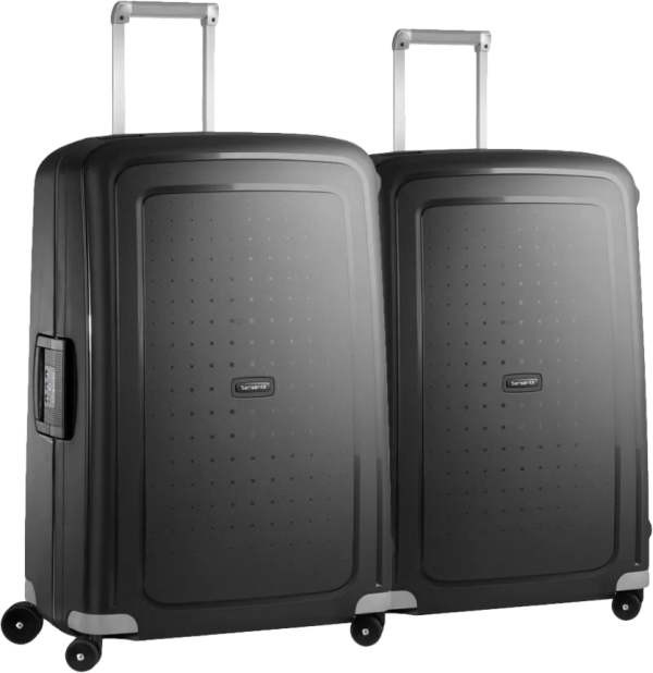 Samsonite S'Cure Spinner 75cm Duo Pack Black