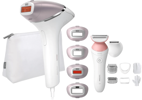 Philips Lumea IPL 8000 Series BRI947/00 + Philips BRL146/00 ladyshave