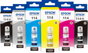 Epson 114 inktflesje 6-kleuren bundel 2 925104
