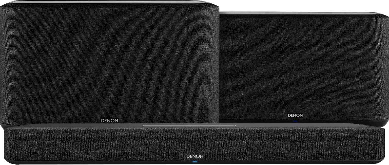Denon home soundbar 550 + denon home 350 duopack zwart 1 Denon home soundbar 550 + denon home 350 duopack zwart