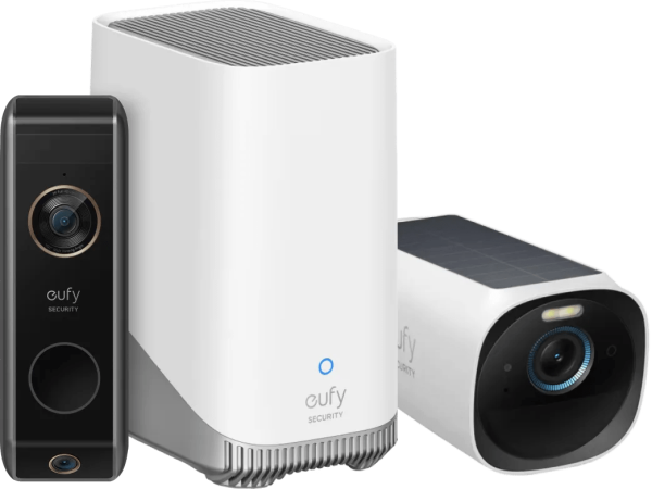 Eufycam 3 + HomeBase 3 + Eufy Video Doorbell Dual 2 Pro