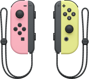 Nintendo switch joy-con set roze/geel 2 931794