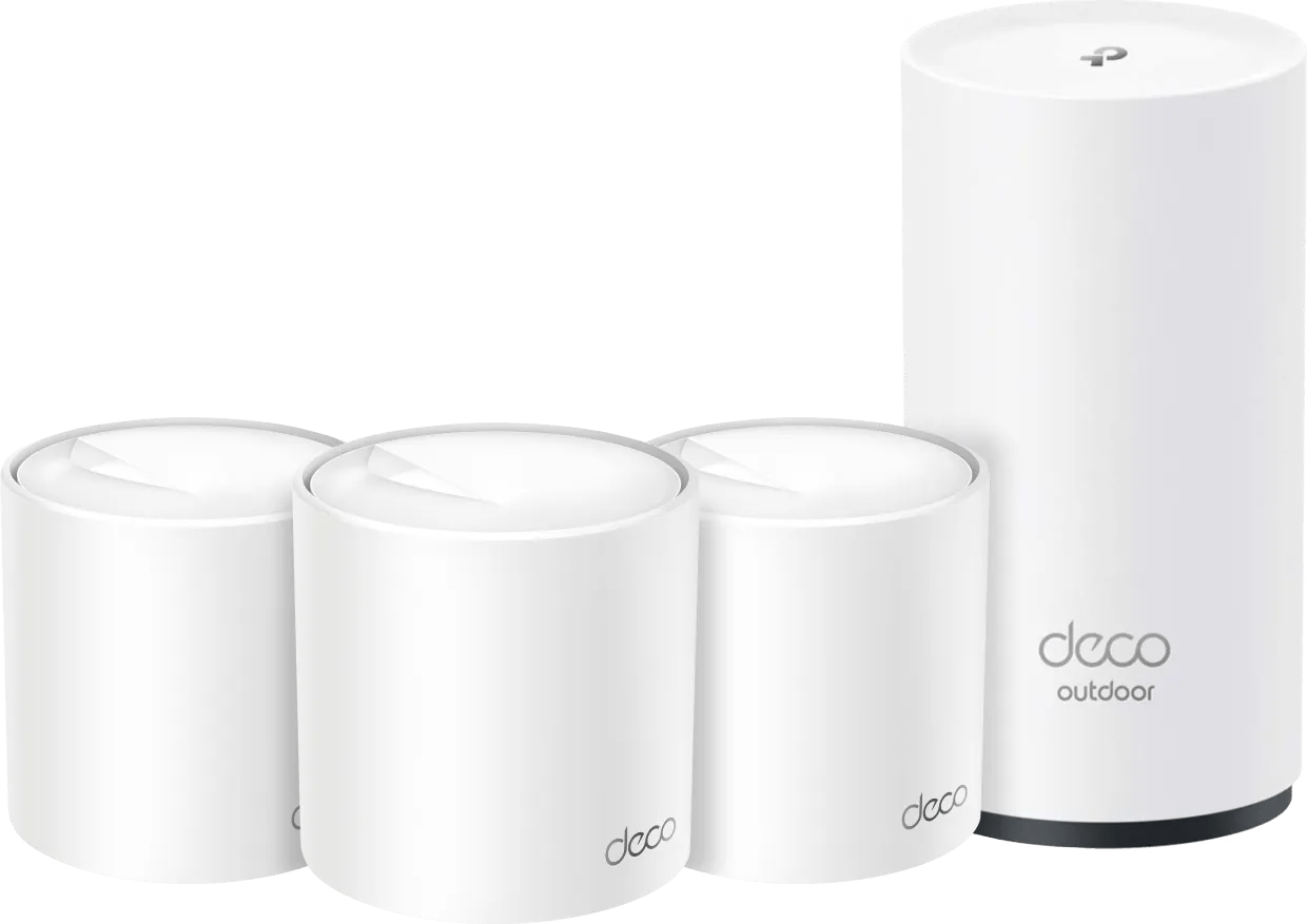 Tp-link deco x50 3-pack + deco x50 outdoor 1 Tp-link deco x50 3-pack + deco x50 outdoor