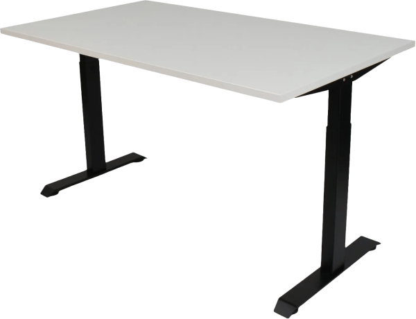 Euroseats Zit/Zit Bureau 160 x 80 Wit Zwart