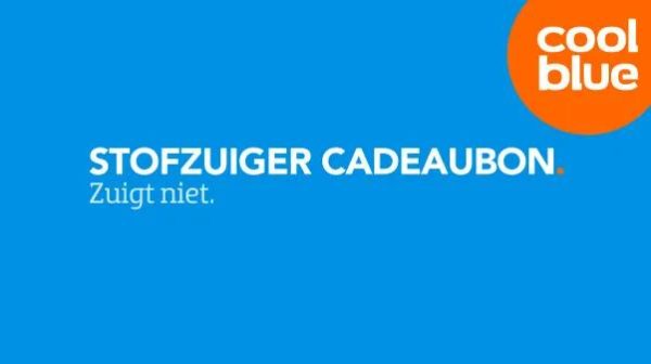Stofzuiger cadeaubon van 25 euro
