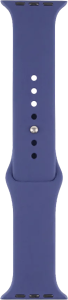 Bluebuilt siliconen bandje blauw voor apple watch 44/45/46 mm 2 933195