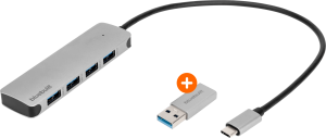 Bluebuilt 4-poorts usb-a/c 3. 0 hub 2 933697