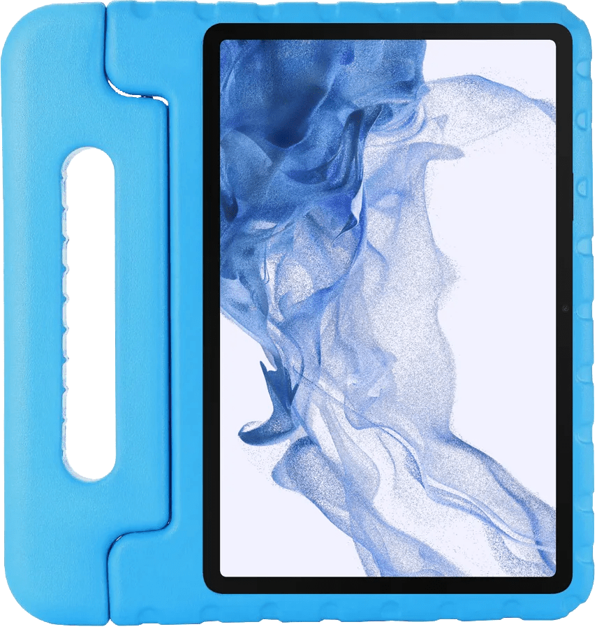 Just in case classic samsung galaxy tab s9/s9 fe/s10 fe/s10 lite kids cover blauw 1 Just in case classic samsung galaxy tab s9/s9 fe/s10 fe/s10 lite kids cover blauw