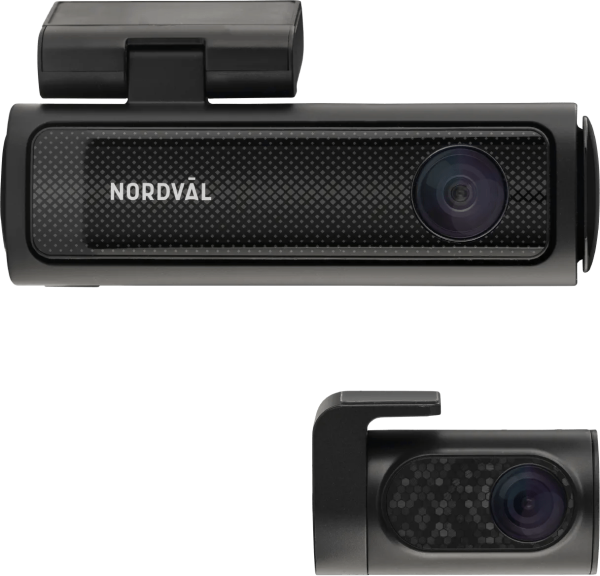 Nordväl DC202-2CH 4K Dashcam