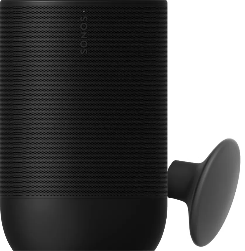 Sonos move 2 zwart + muurhaak zwart 1 Sonos move 2 zwart + muurhaak zwart